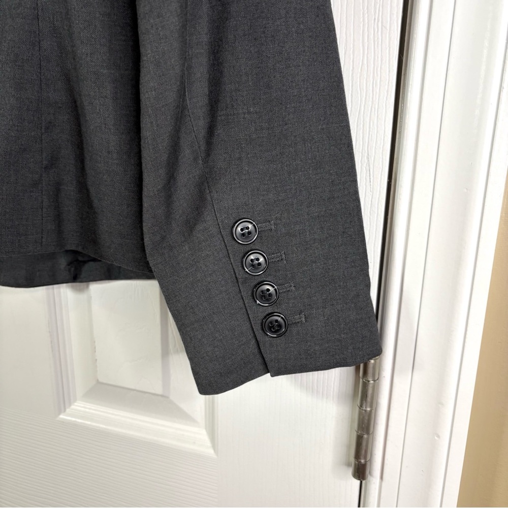 Ann Taylor Charcoal Gray Blazer - Picture 3 of 9